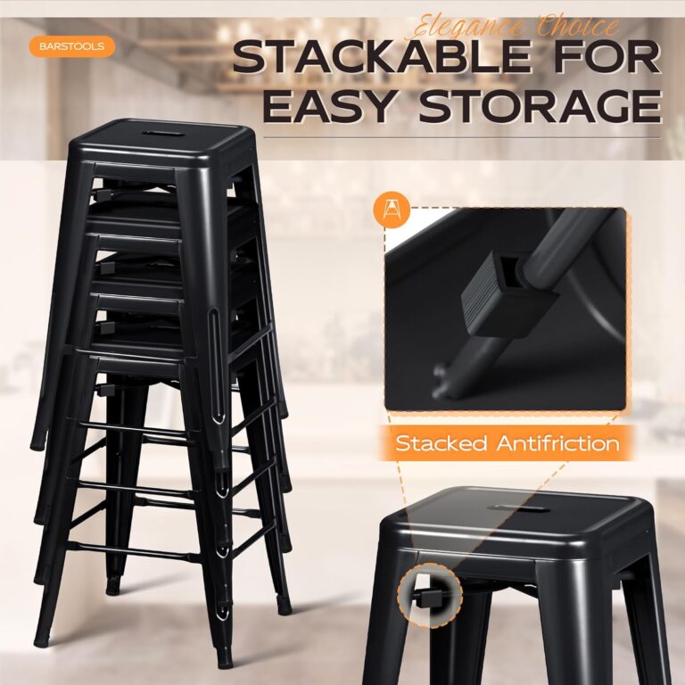 Furmax 24 Inches Metal Bar Stools Review