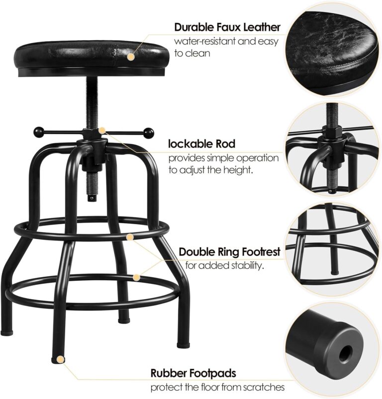 Yaheetech Industrial Bar Stools Review