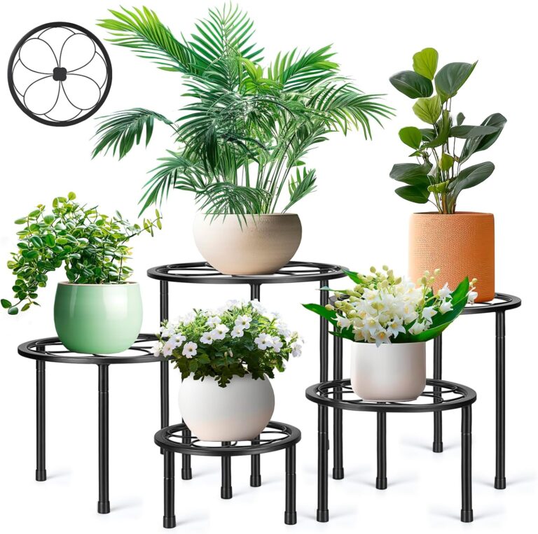 5 Pack Metal Plant Stand Review