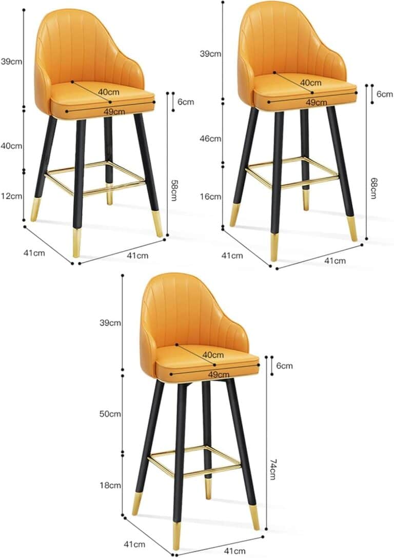 Bar Chair Modern Minimalist High Stool Review
