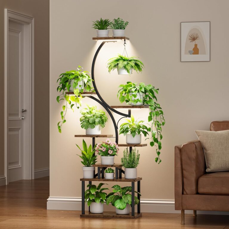 Plant Stand Indoor with Grow Lights Review