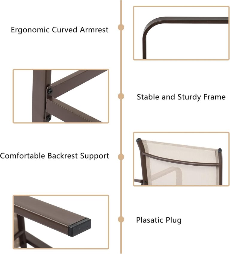 Set of 2 Barstool Dining Chairs Review