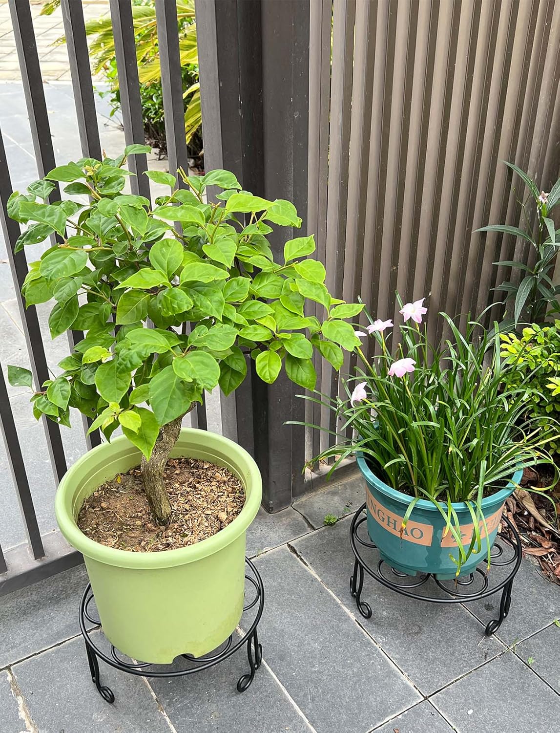 2 Pack 13” Diameter Metal Plant Stand Review