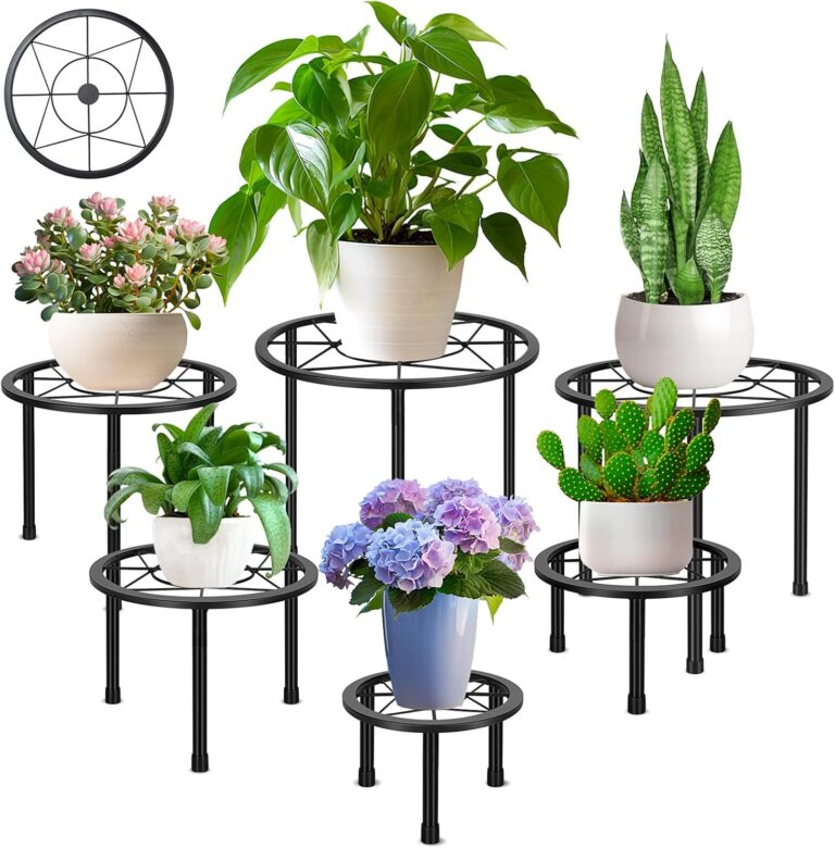 6 Pack Metal Plant Stands Review