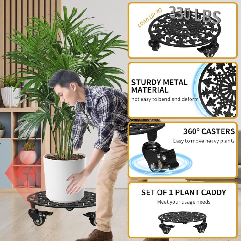 Rolling Plant Stand with Wheels Review