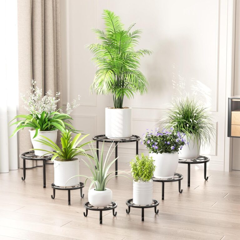 ZUIYIN 7 Pack Metal Plant Stands Review