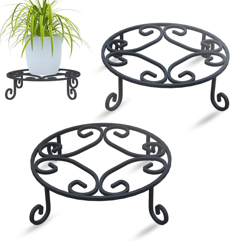 2 Pack 10” Metal Plant Stand Review