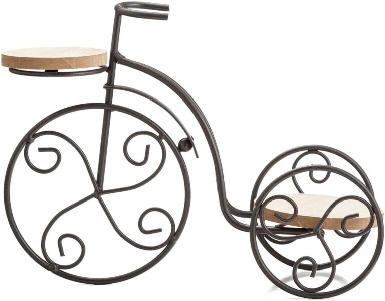 TJ Global 2-Plant Iron Bicycle Plant Stand Review