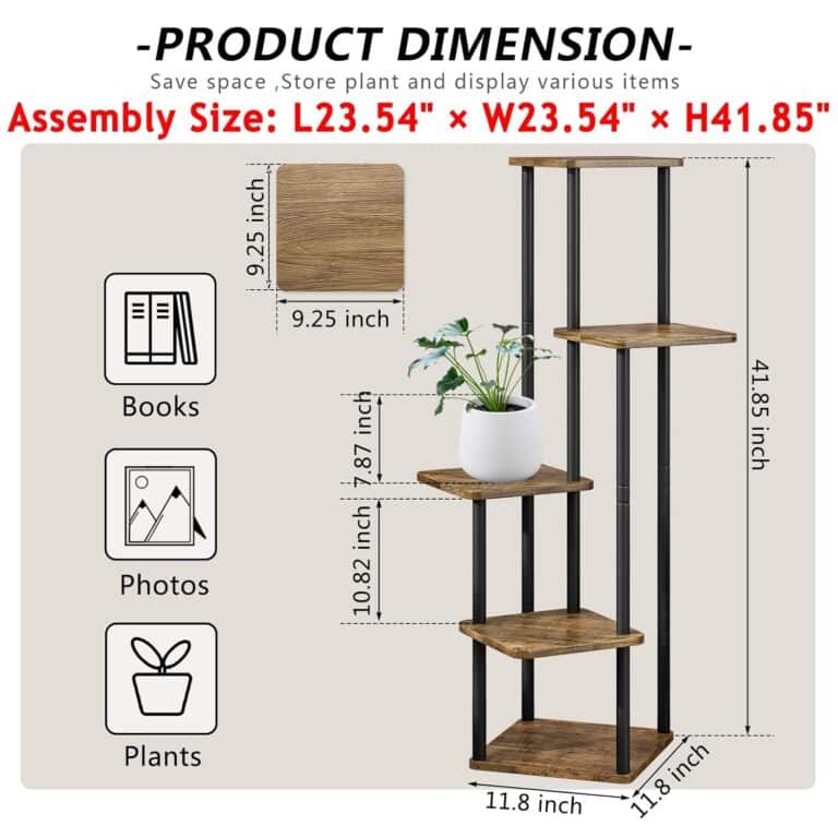 AZERPIAN Plant Stand 5 Tier Review